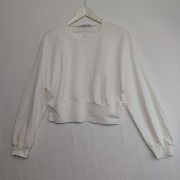 Walter Baker Cropped Top White Stretch - Picture 8 of 8